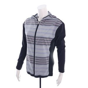 Adidas Cllimacool Women's Size XS  Full Zip Hooded Striped Jacket